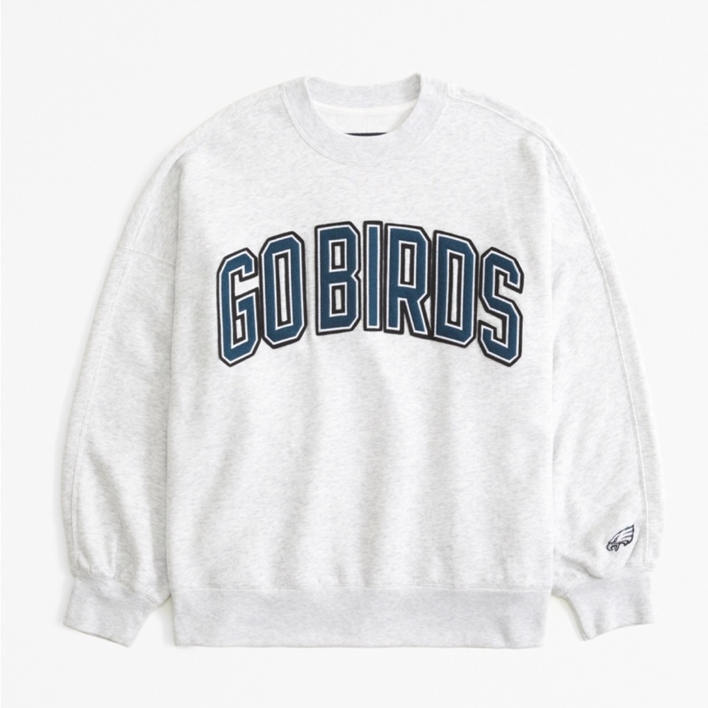 Gray 'Go Birds' Sweatshirt